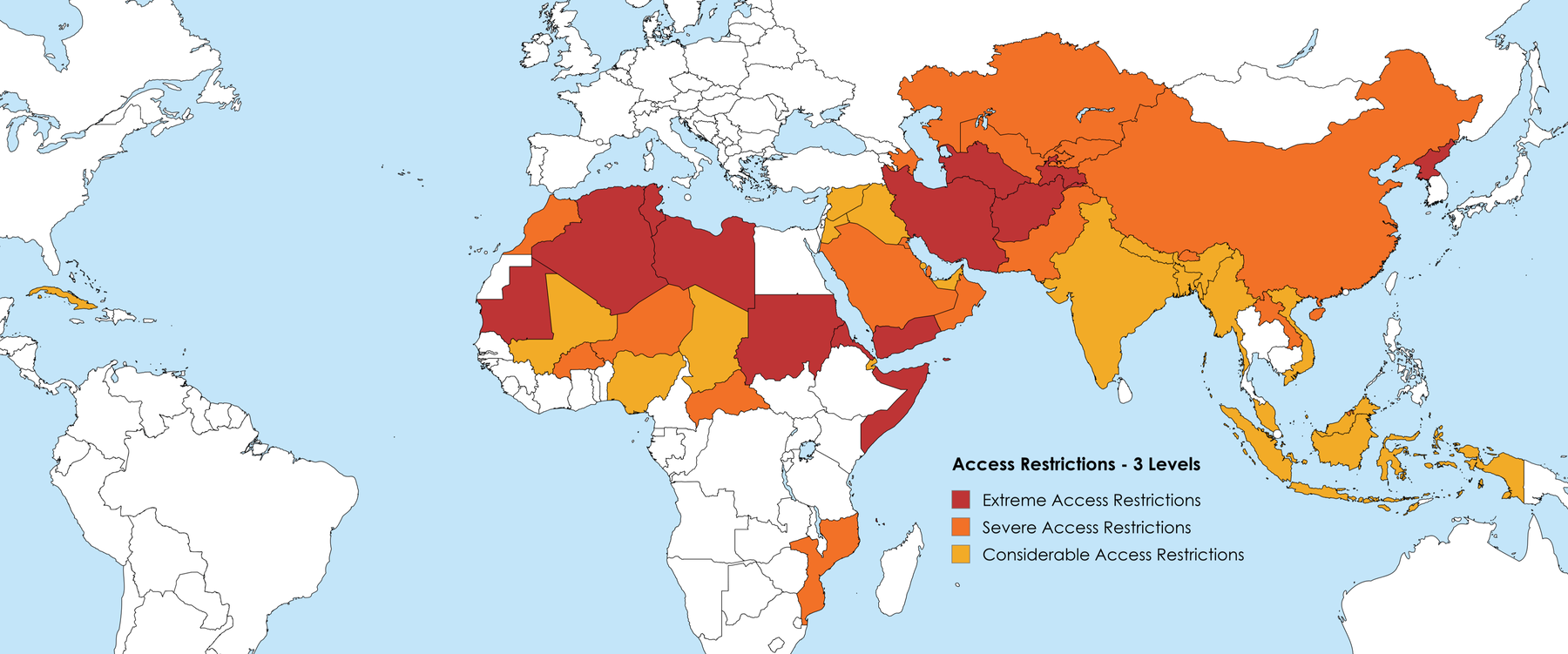 Access Restrictions - 3 Levels (Focus Region)