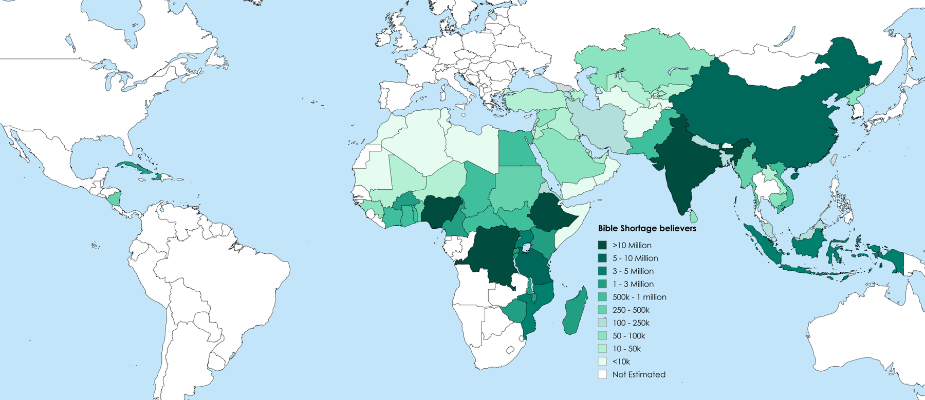 Bible Shortage Among Believers